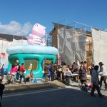 大手住宅メーカー主催の住宅フェアにふわふわのレンタルのご依頼!in神奈川県横須賀市