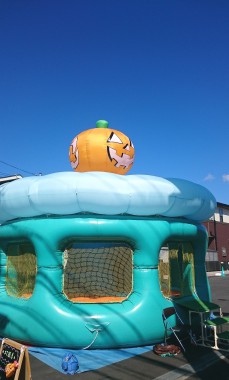 ハロウィン向けふわふわ