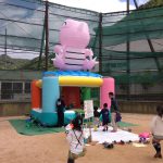 社会医療法人の職員運動会の会場にふわふわ設置のご依頼!in兵庫県西脇市