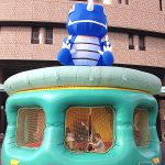 お寺の年末の催しのキッズコーナーにふわふわ貸出のご依頼!in大阪府高槻市