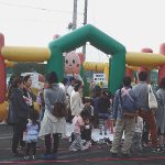 年に一度のお客様大感謝祭を開催する自動車販売店からふわふわレンタルのご依頼!in岐阜県可児市