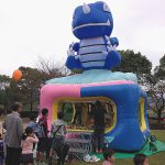自治体主催の秋祭り会場にふわふわレンタルのご依頼!in福岡県遠賀郡岡垣町