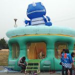 町内会が主催の秋祭り会場にふわふわレンタル・設置のご依頼!in兵庫県西脇市