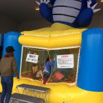 化粧品会社の花見会場にふわふわ遊具をレンタル!in静岡県袋井市