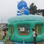 住宅メーカー毎年恒例の夏祭りにふわふわ設置のご依頼!in新潟県新潟市