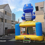 調剤薬局のファミリーデーにふわふわをレンタル!in愛知県名古屋市