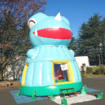 ふわふわ遊具を野外教育施設のお祭り会場にレンタル!in群馬県前橋市